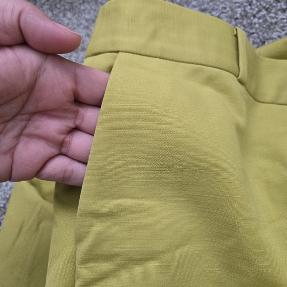 Kate Spade Ankle Pants Lime Green Size 10 #121 - Picture 6 of 7
